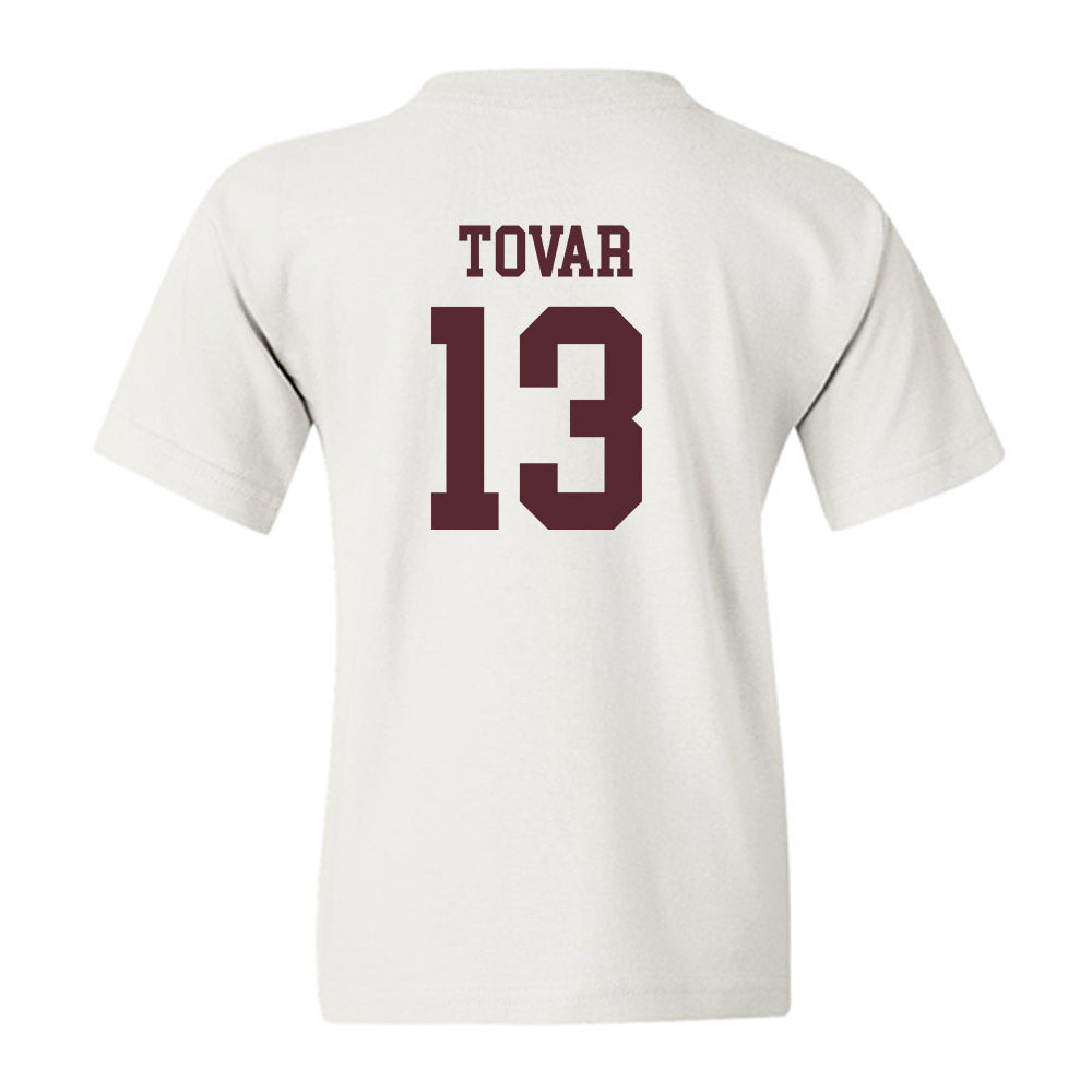 Texas State - NCAA Baseball : Jesus Tovar - Classic Shersey Youth T-Shirt-1