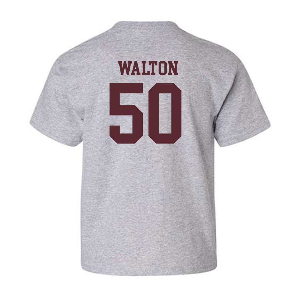 Texas State - NCAA Baseball : Tyler Walton - Classic Shersey Youth T-Shirt-1