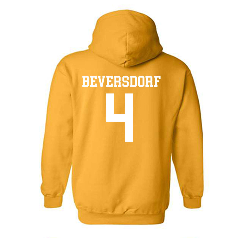 Texas State - NCAA Baseball : Alec Beversdorf - Classic Shersey Hooded Sweatshirt-1