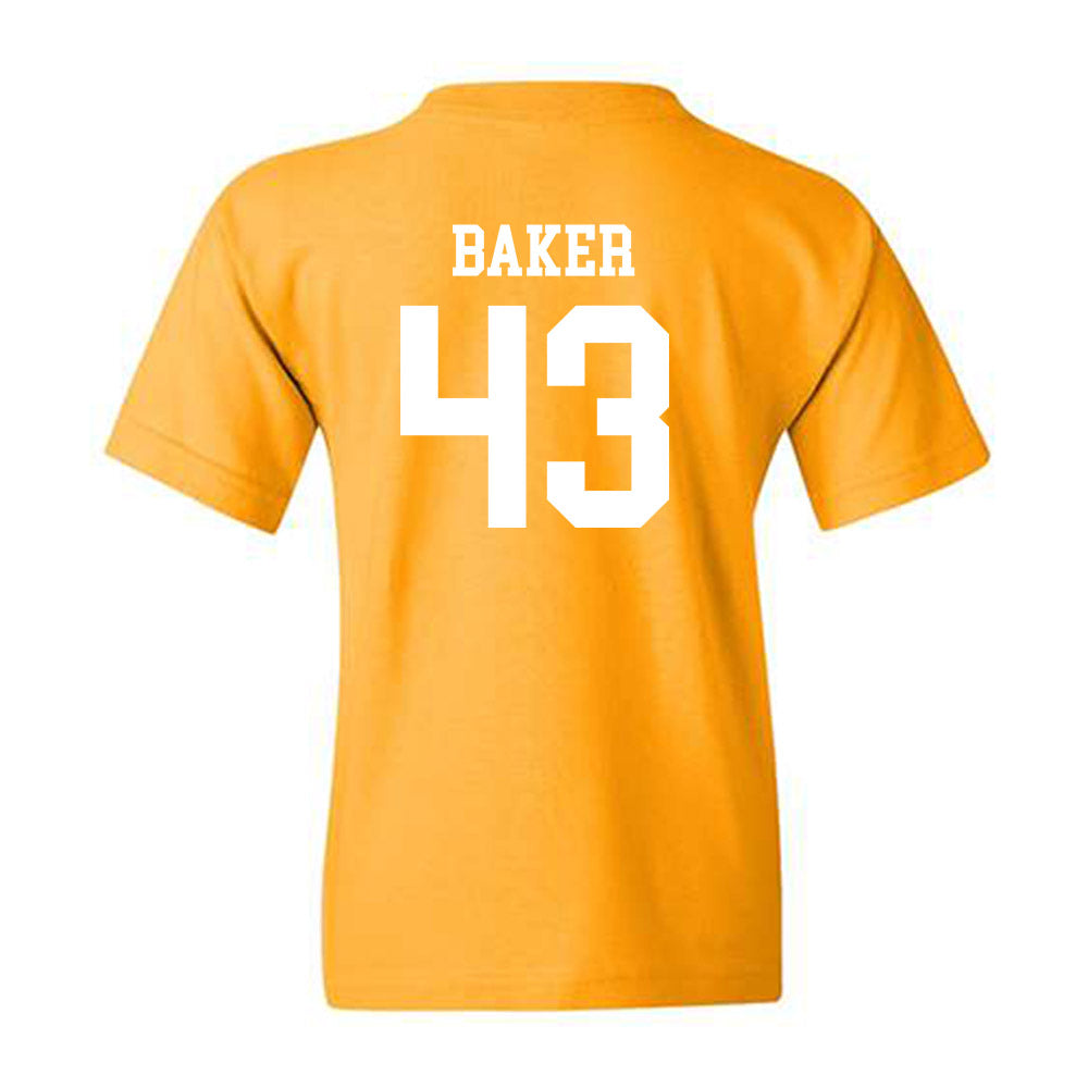 Texas State - NCAA Baseball : Caden Baker - Classic Shersey Youth T-Shirt-1