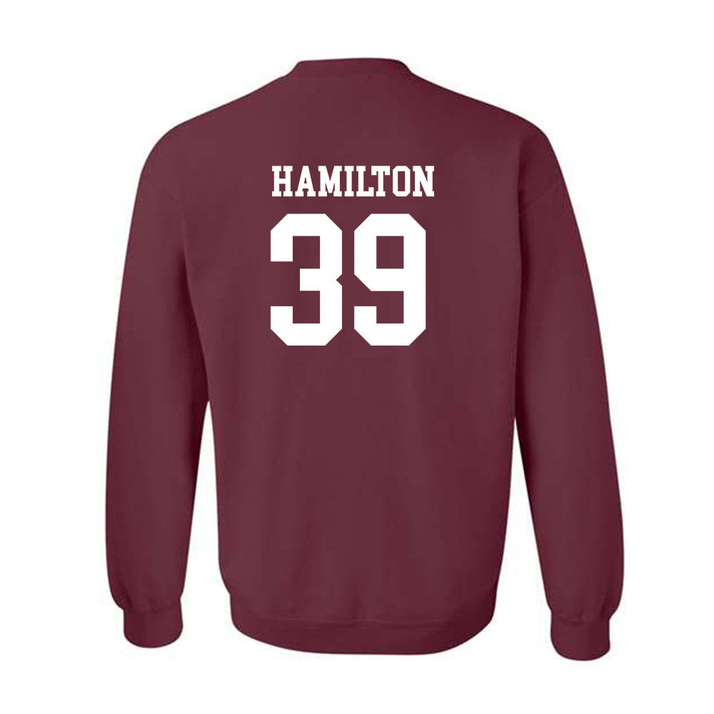 Texas State - NCAA Baseball : Maximus Hamilton - Classic Shersey Crewneck Sweatshirt-1