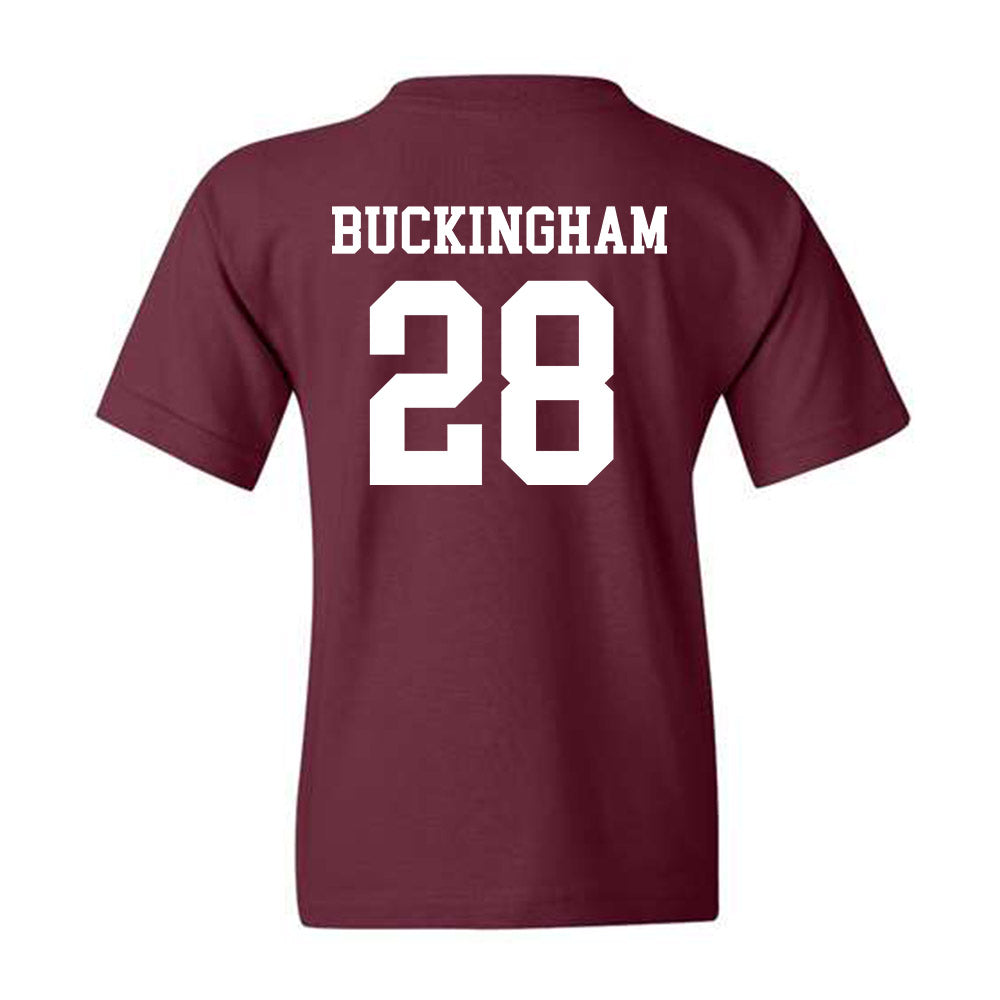 Texas State - NCAA Baseball : Dalton Buckingham - Youth T-Shirt Classic Shersey
