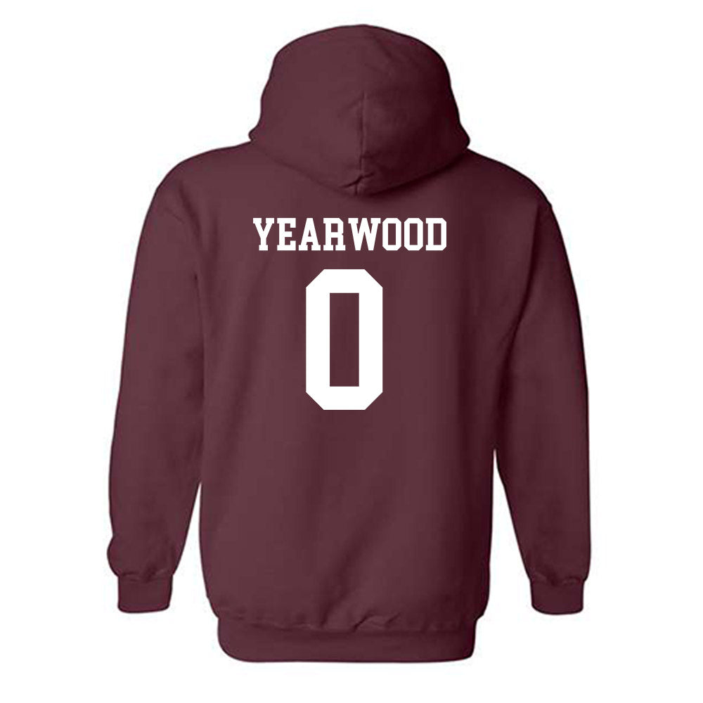 Texas State - NCAA Baseball : Alex Yearwood - Classic Shersey Hooded Sweatshirt-1