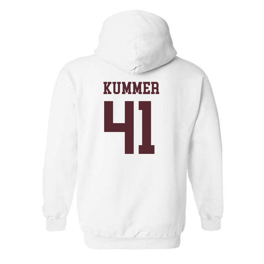 Texas State - NCAA Baseball : Theo Kummer - Classic Shersey Hooded Sweatshirt-1