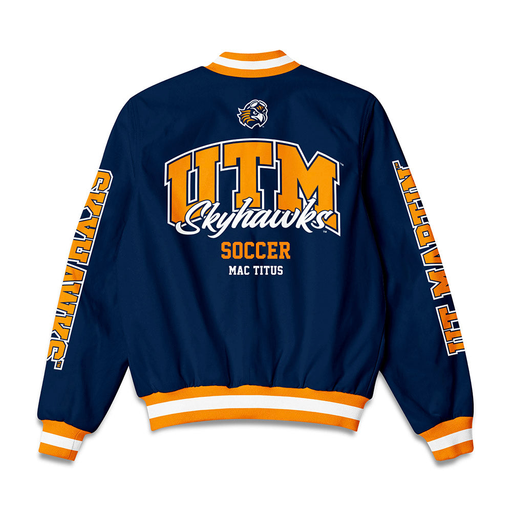 UT Martin - NCAA Women's Soccer : Mac Titus - Bomber Jacket