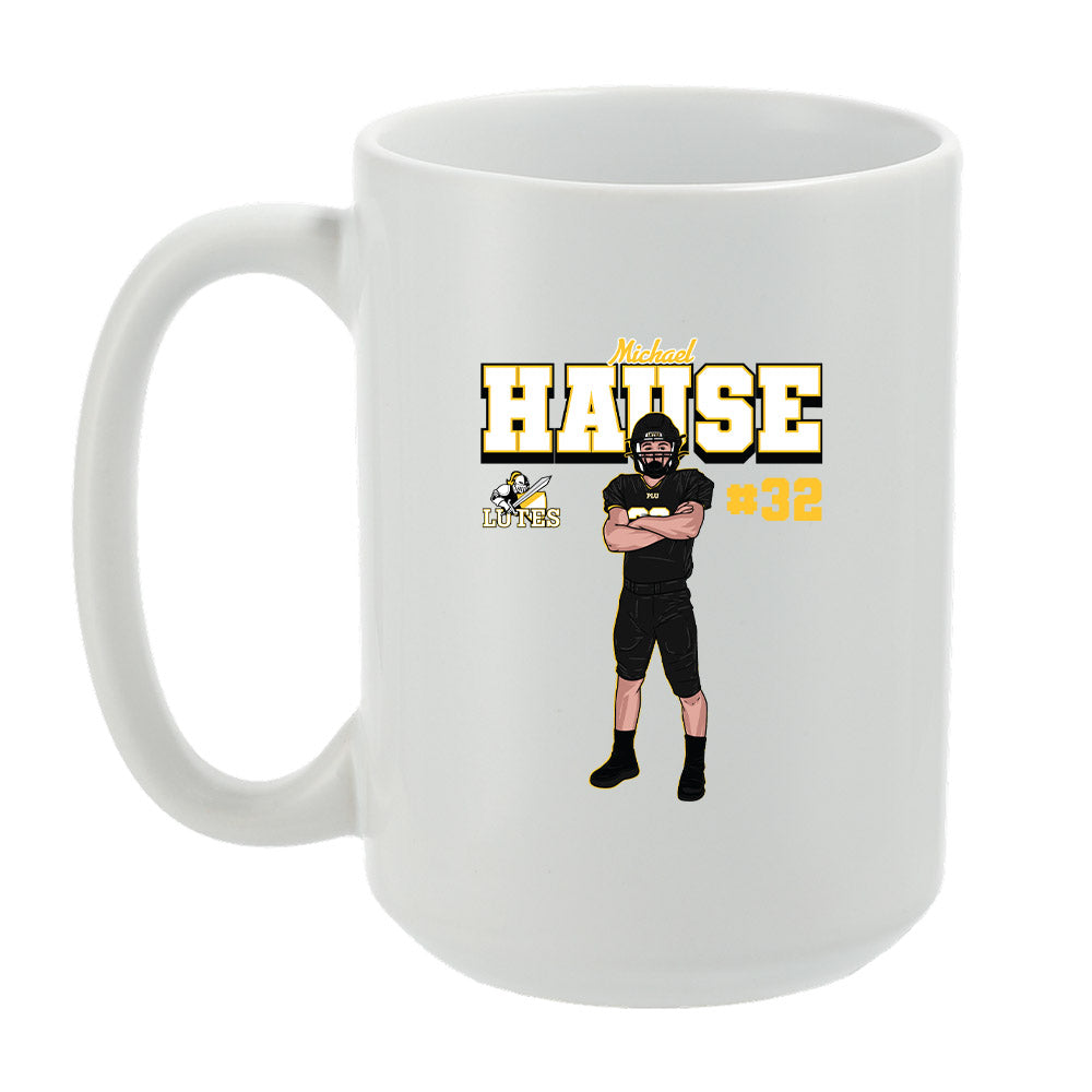 PLU - NCAA Football : Michael Hause - Mug Individual Caricature