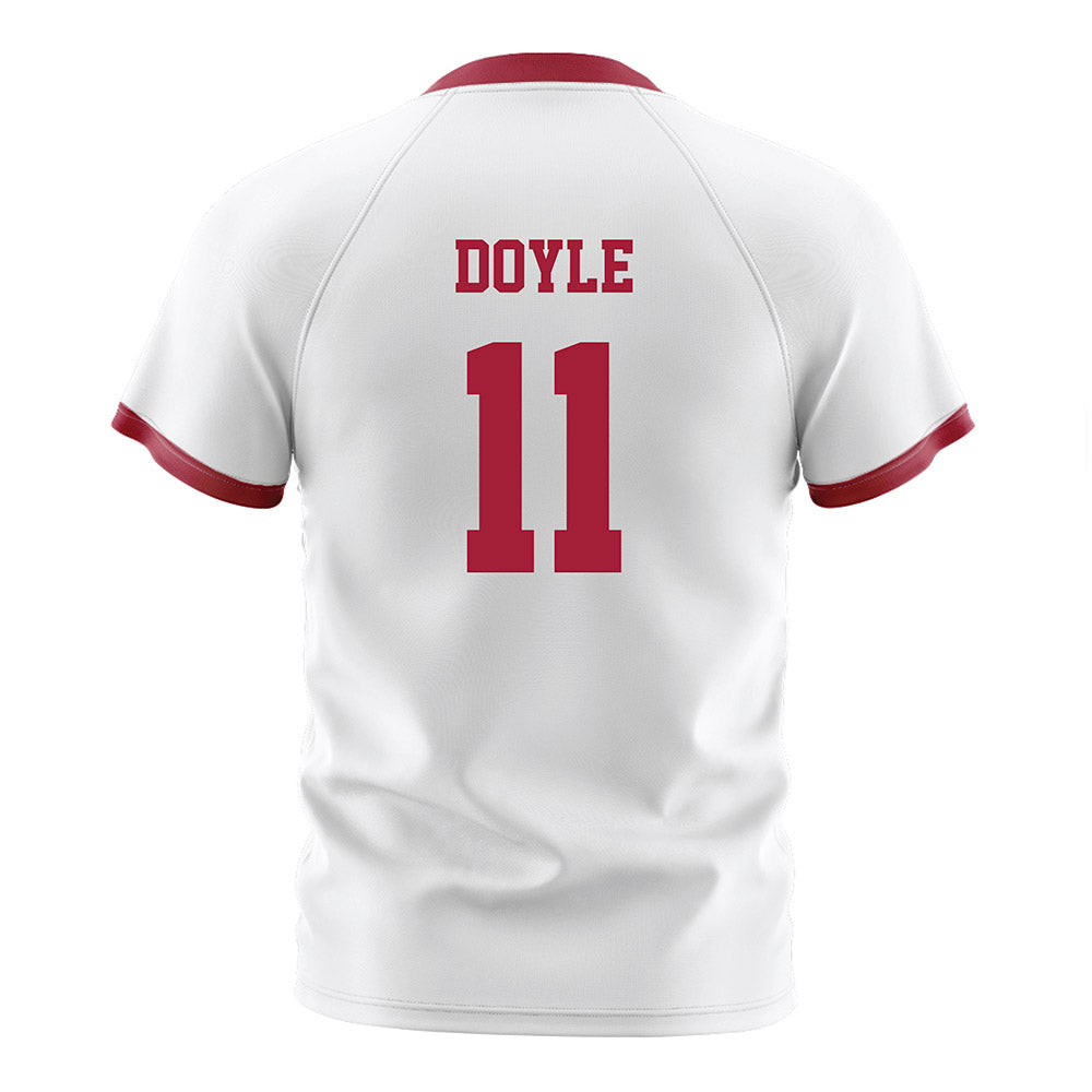 Arkansas - NCAA Women's Soccer : Kate Doyle - White Soccer Jersey
