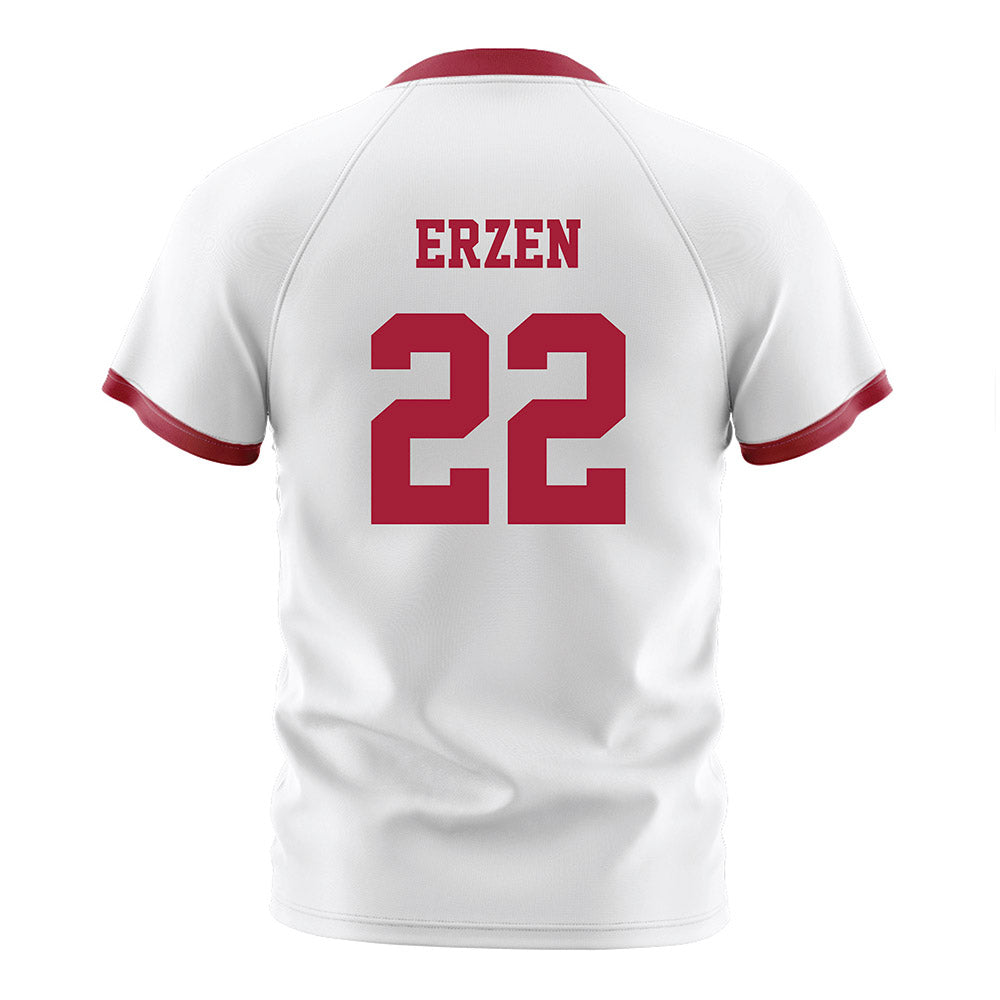 Arkansas - NCAA Women's Soccer : Ainsley Erzen - Soccer Jersey White