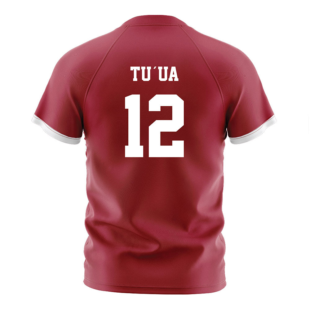 Arkansas - NCAA Women's Soccer : Vailana Tu'ua - Cardinal Soccer Jersey-1