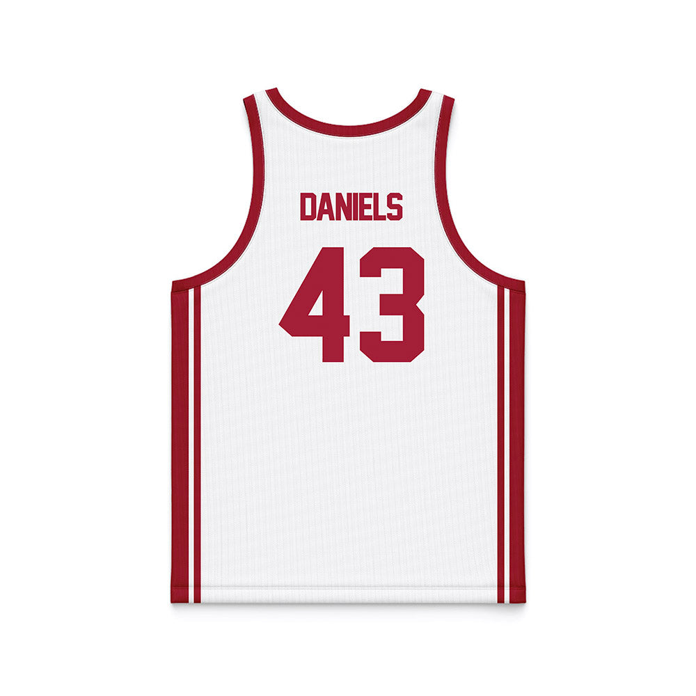 Arkansas - NCAA Women's Basketball : Makayla Daniels - Basketball Jersey White