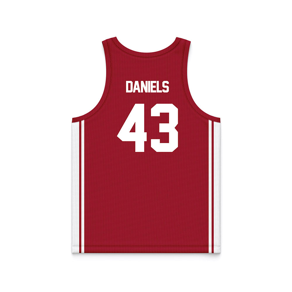 Arkansas - NCAA Women's Basketball : Makayla Daniels - Basketball Jersey Cardinal Red