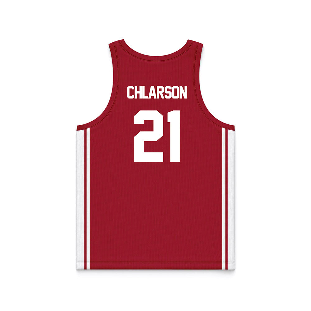 Arkansas - NCAA Women's Basketball : Ashlynn Chlarson - Red Basketball Jersey-1