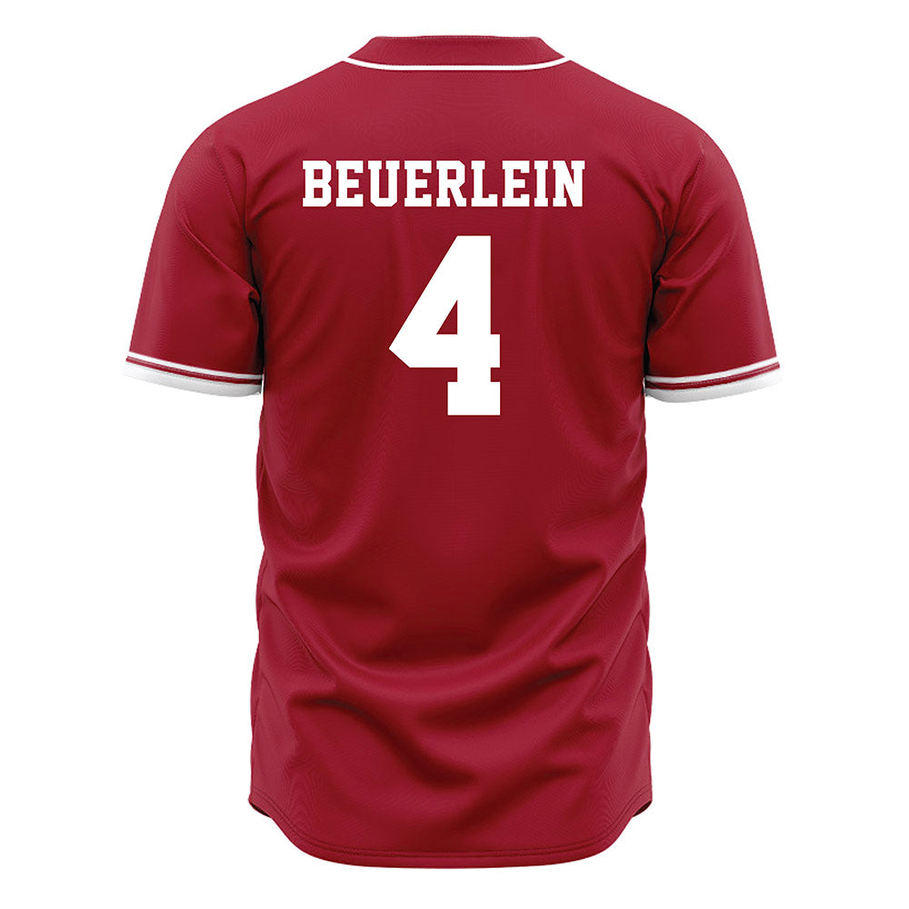 Arkansas - NCAA Softball : Reis Beuerlein - Cardinal Red Softball Jersey