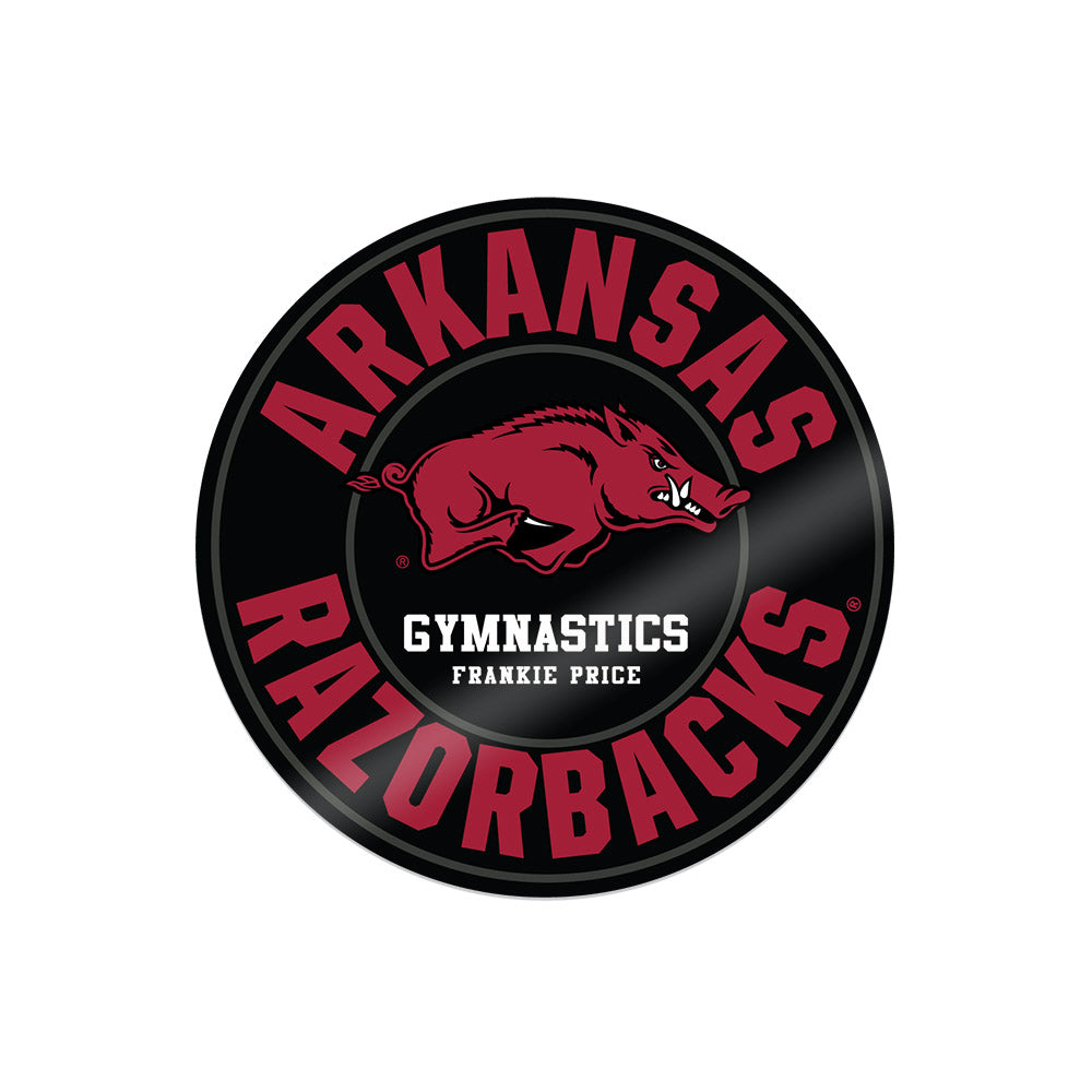 Arkansas - NCAA Women's Gymnastics : Frankie Price - Stickers