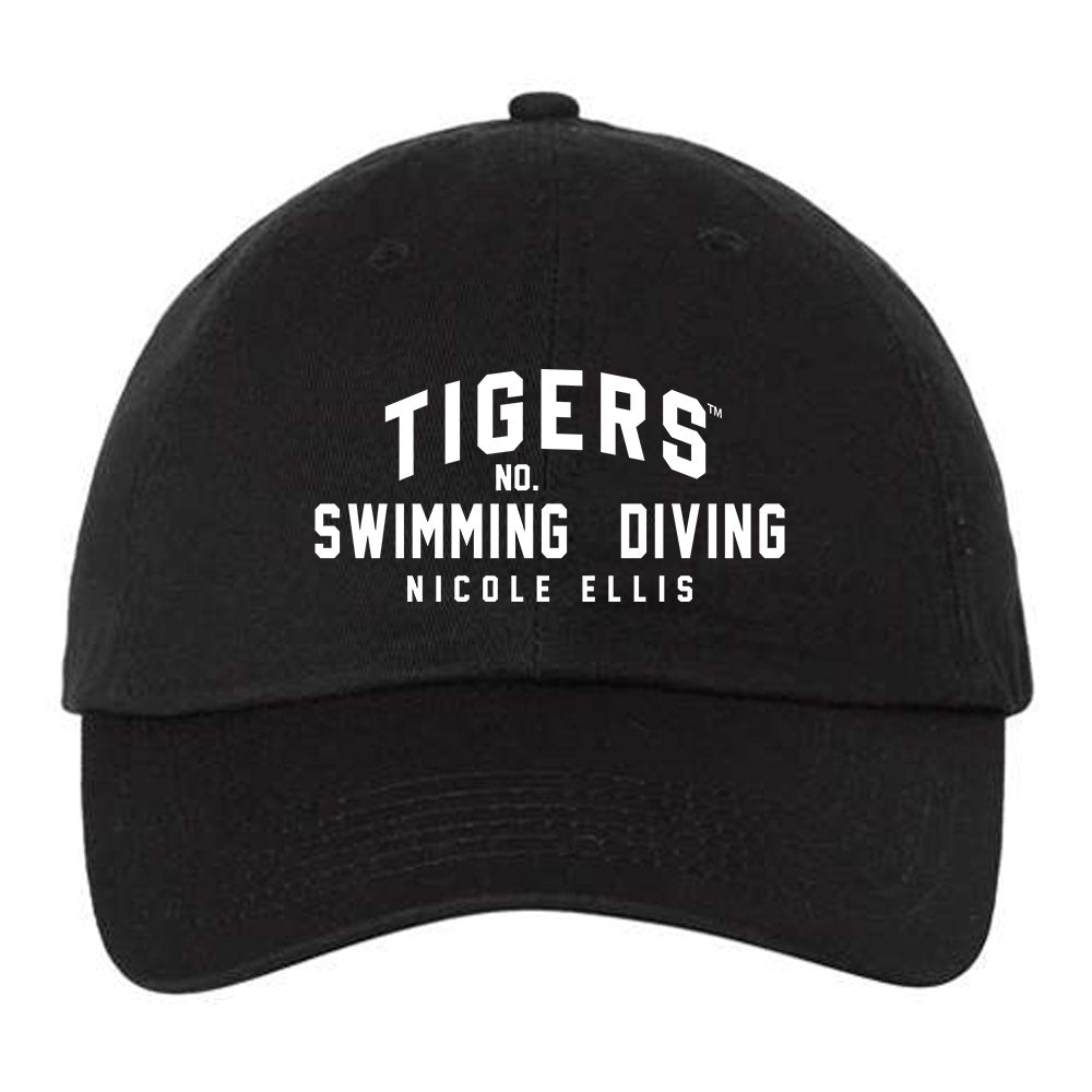LSU - NCAA Men's Swimming & Diving : Nicole Ellis - Dad Hat-0