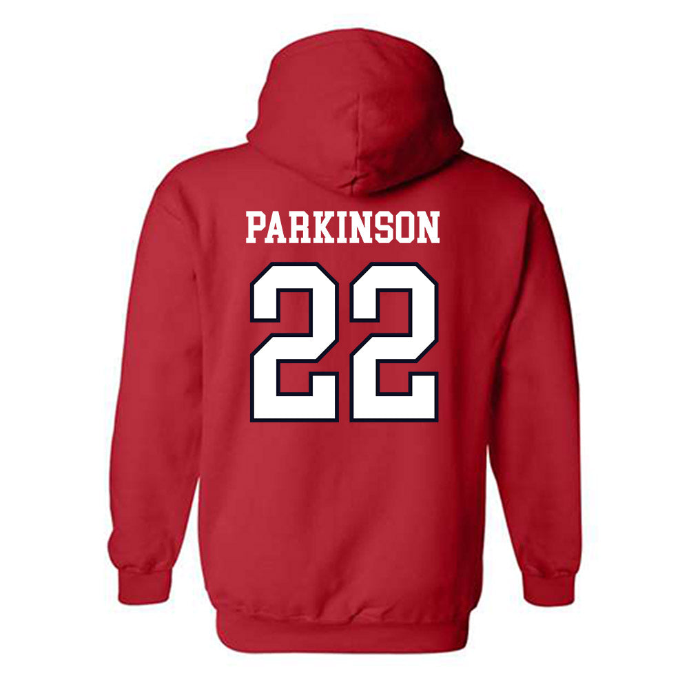 St. Johns - NCAA Men's Lacrosse : Danielo Parkinson - Hooded Sweatshirt Sports Shersey