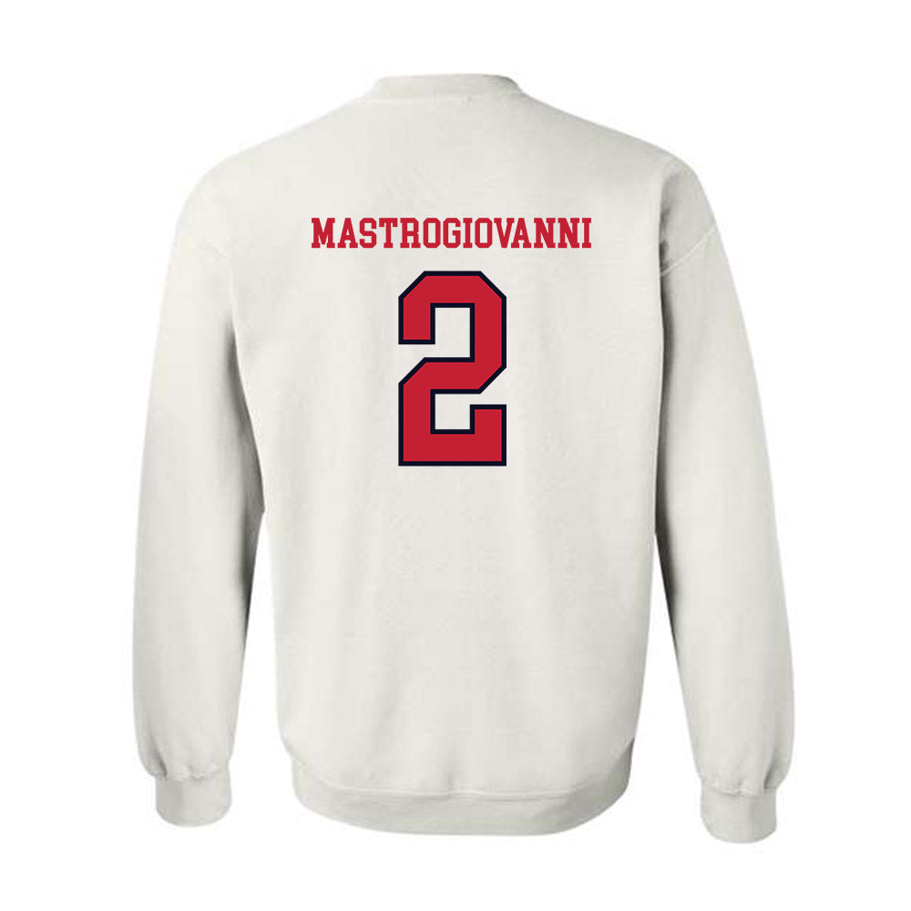 St. Johns - NCAA Men's Lacrosse : Luke Mastrogiovanni - Sports Shersey Crewneck Sweatshirt-1