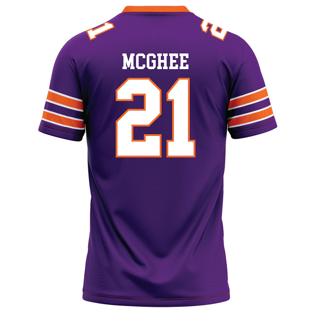 HWS - NCAA Football : Michael McGhee - Purple Football Jersey