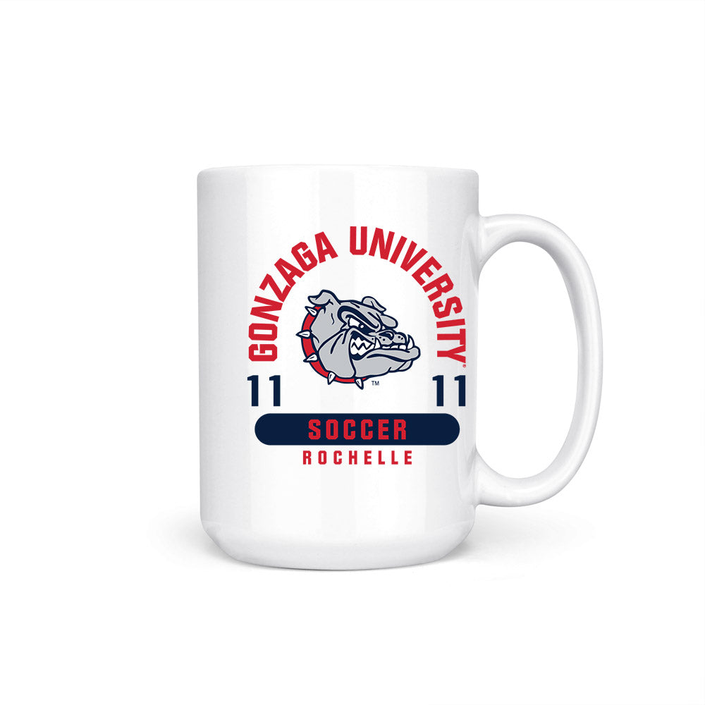 Gonzaga - NCAA Men's Soccer : Talan Rochelle - Coffee Mug-0
