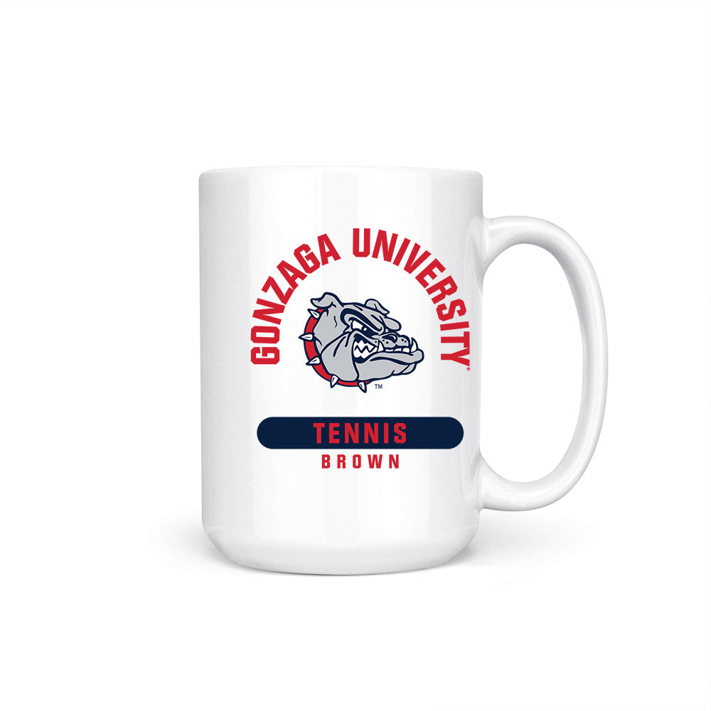 Gonzaga - NCAA Women's Tennis : Karla Brown - Coffee Mug-0