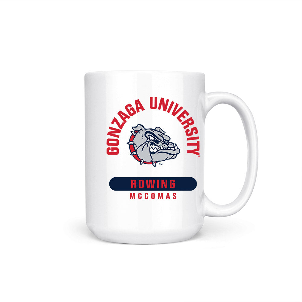 Gonzaga - NCAA Men's Rowing : Patrick McComas - Coffee Mug-0