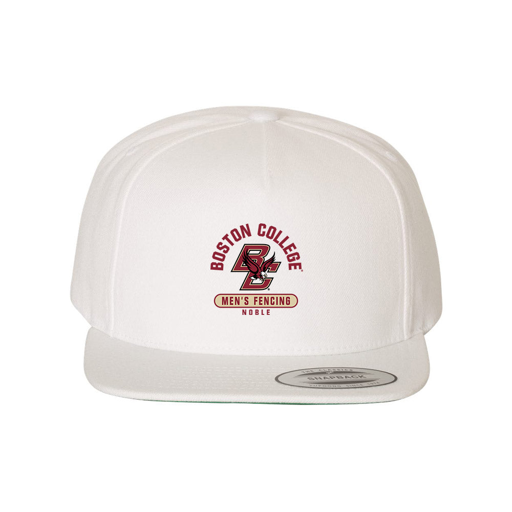 Boston College - NCAA Men's Fencing : Colin Noble - Snapback Hat