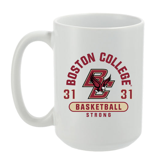 Boston College - NCAA Men's Basketball : Elijah Strong - Coffee Mug