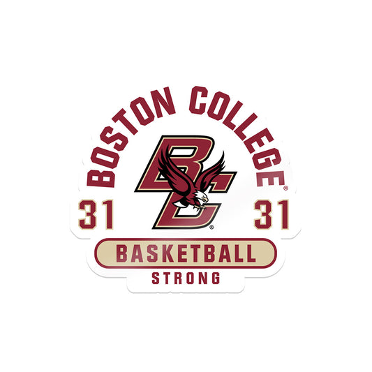 Boston College - NCAA Men's Basketball : Elijah Strong - Sticker