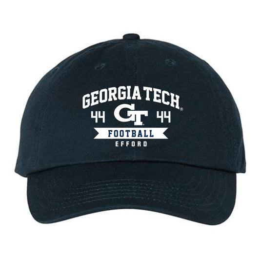 Georgia Tech - NCAA Football : Kyle Efford - Classic Dad Hat
