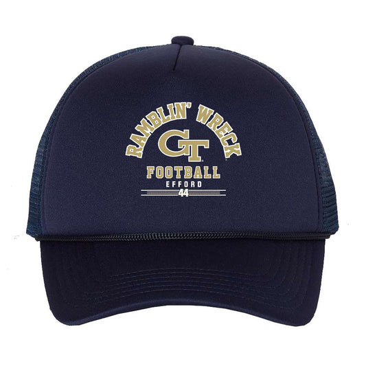 Georgia Tech - NCAA Football : Kyle Efford - Trucker Hat