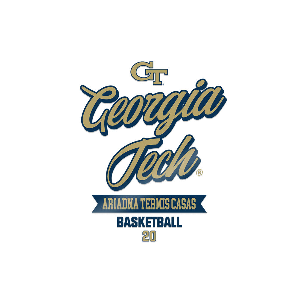 Georgia Tech - NCAA Women's Basketball : Ariadna Termis Casas - Sticker
