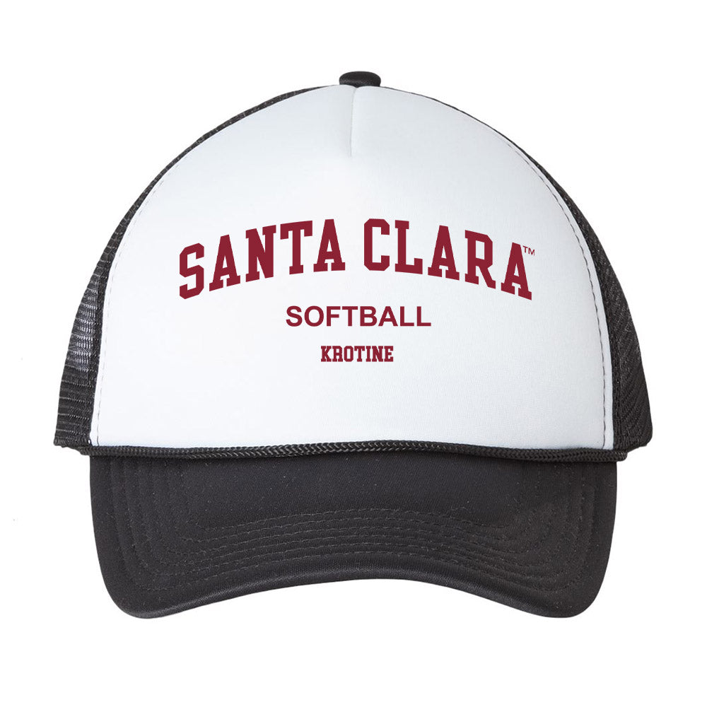 SCU - NCAA Softball : Claire Krotine - Trucker Hat-0