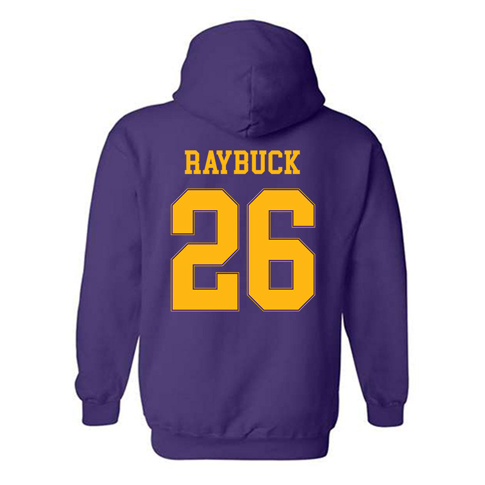 Northern Iowa - NCAA Football : John Raybuck - Classic Shersey Hooded Sweatshirt-1