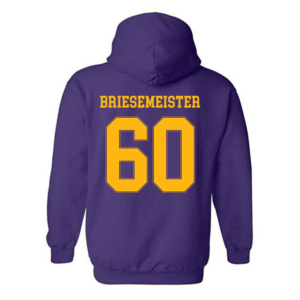 Northern Iowa - NCAA Football : Joe Briesemeister - Classic Shersey Hooded Sweatshirt-1