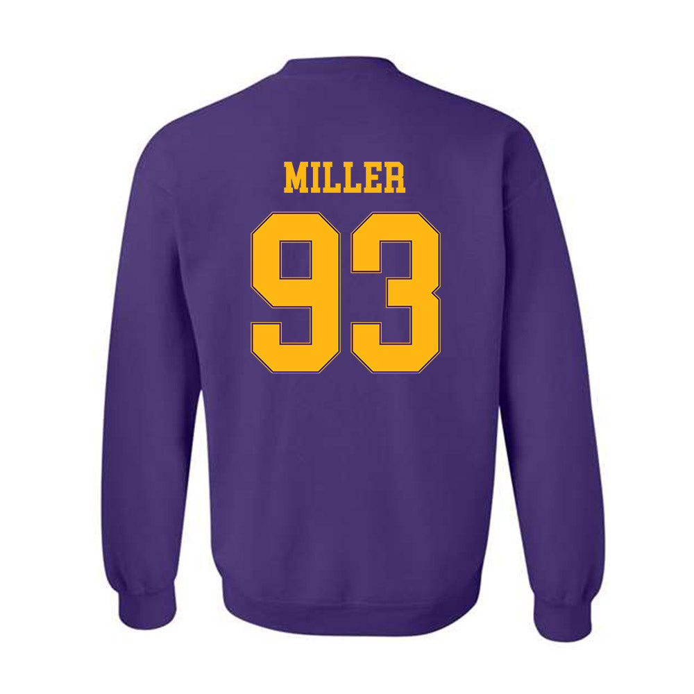 Northern Iowa - NCAA Football : Aidan Miller - Classic Shersey Crewneck Sweatshirt-1