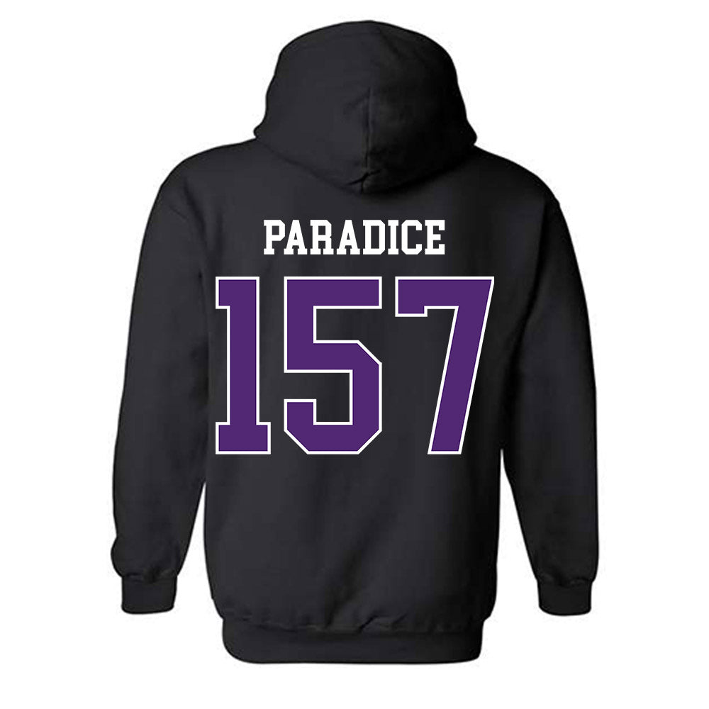 Northern Iowa - NCAA Wrestling : Austin Paradice - Classic Shersey Hooded Sweatshirt-1