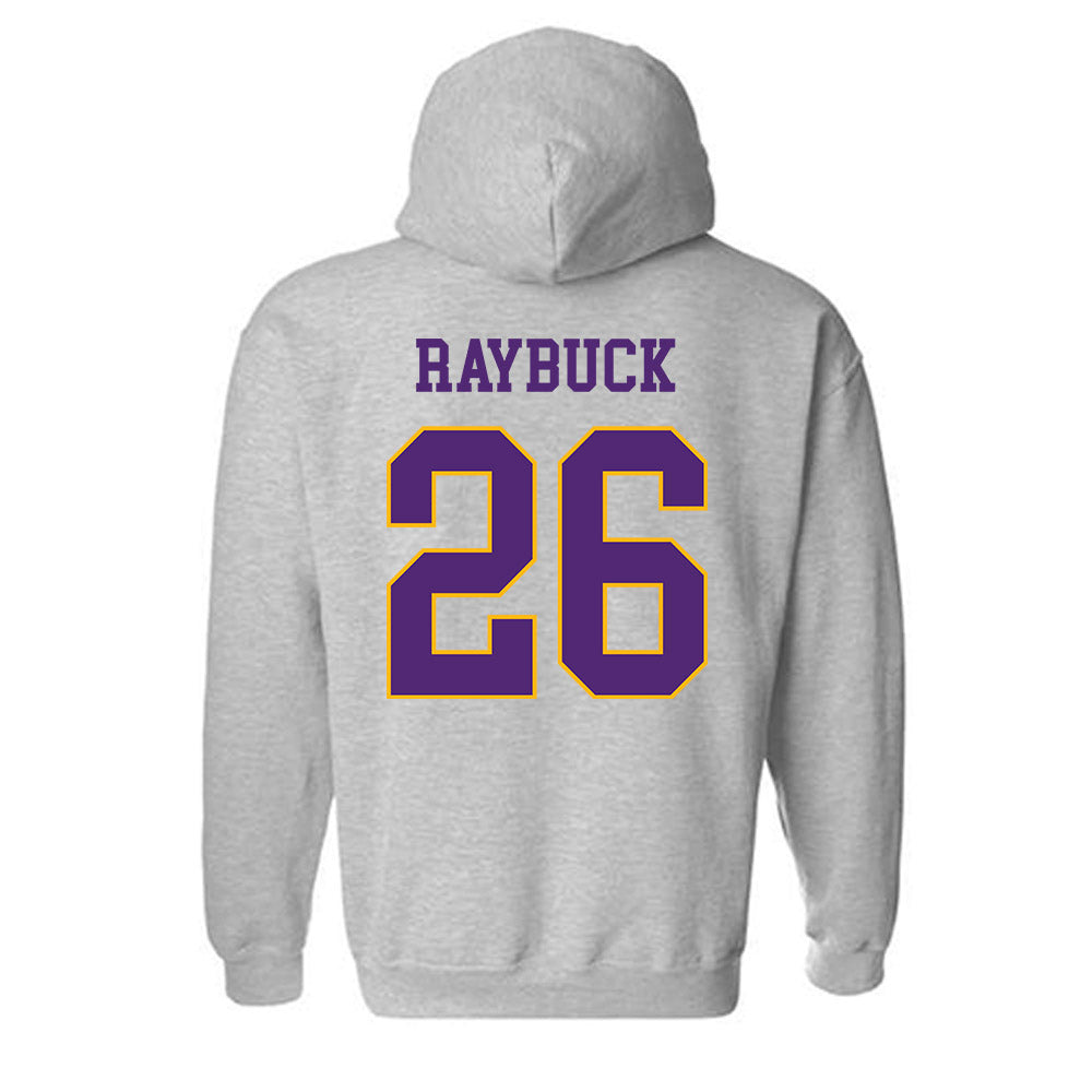 Northern Iowa - NCAA Football : John Raybuck - Classic Shersey Hooded Sweatshirt-1
