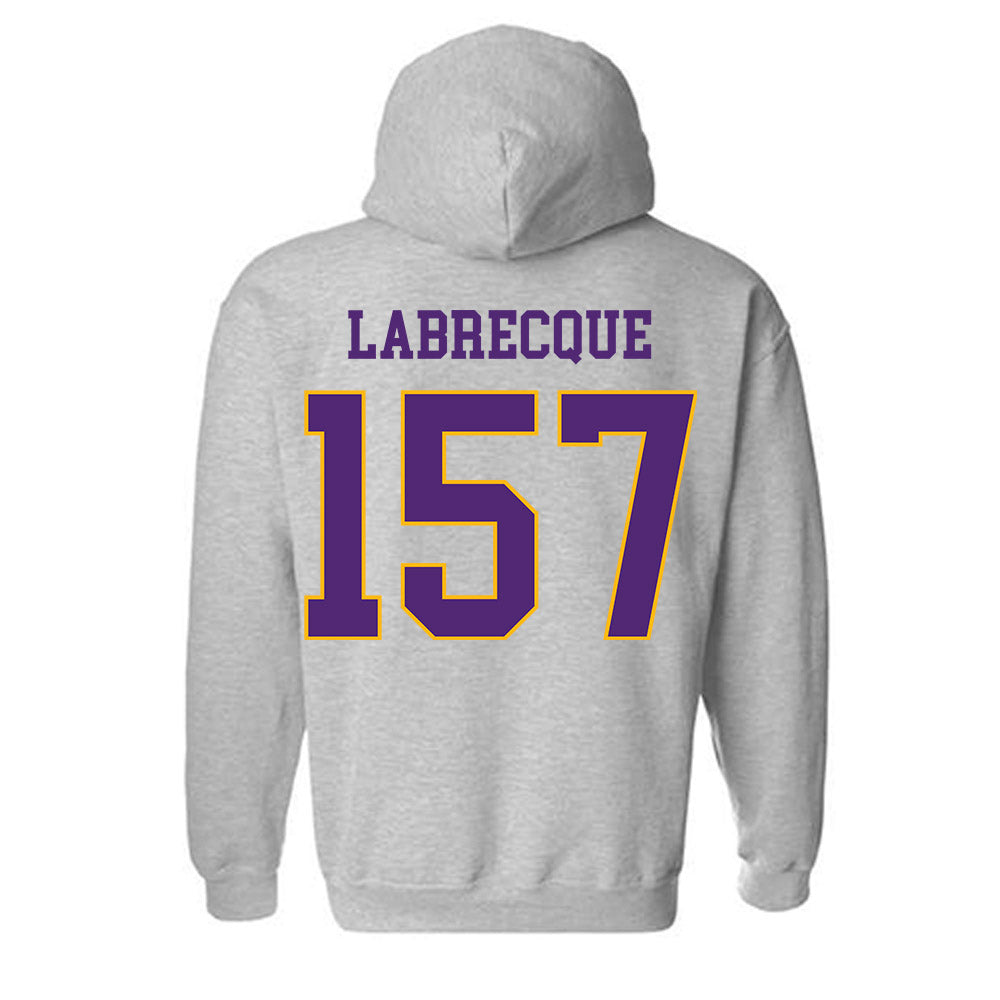 Northern Iowa - NCAA Wrestling : Chris Labrecque - Classic Shersey Hooded Sweatshirt-1