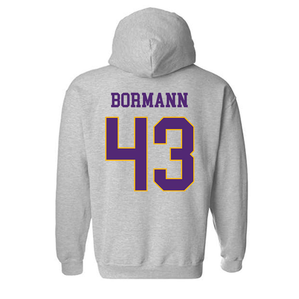 Northern Iowa - NCAA Football : Michael Bormann - Classic Shersey Hooded Sweatshirt-1