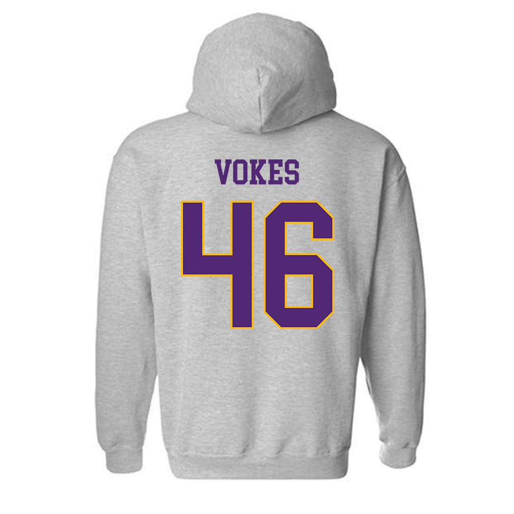 Northern Iowa - NCAA Football : Tiernan Vokes - Classic Shersey Hooded Sweatshirt-1