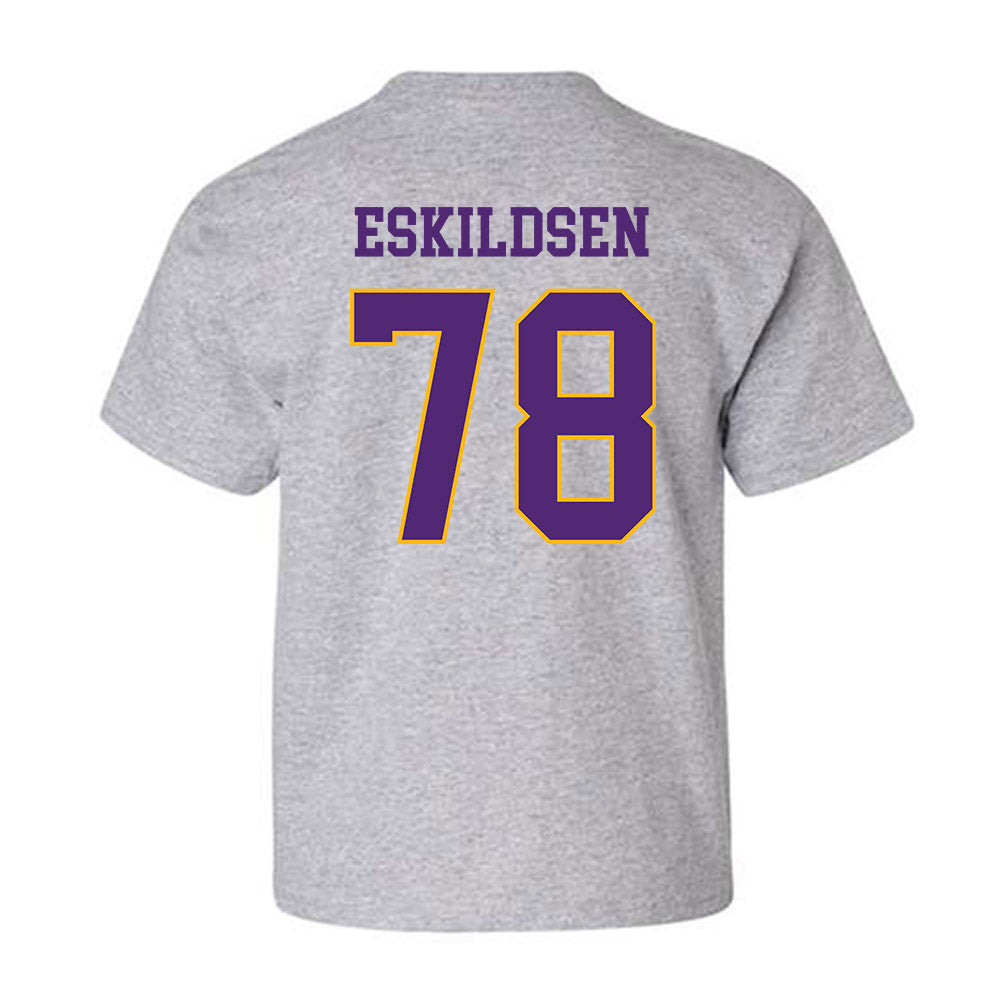 Northern Iowa - NCAA Football : Colby Eskildsen - Classic Shersey Youth T-Shirt-1