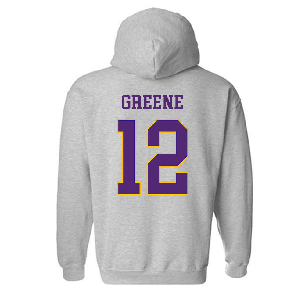 Northern Iowa - NCAA Women's Basketball : Anna Greene - Classic Shersey Hooded Sweatshirt-1
