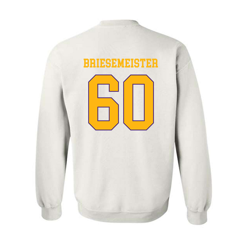 Northern Iowa - NCAA Football : Joe Briesemeister - Classic Shersey Crewneck Sweatshirt-1