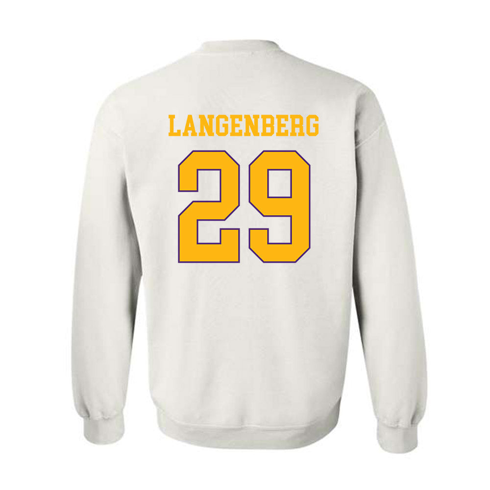 Northern Iowa - NCAA Football : Tucker Langenberg - Classic Shersey Crewneck Sweatshirt-1