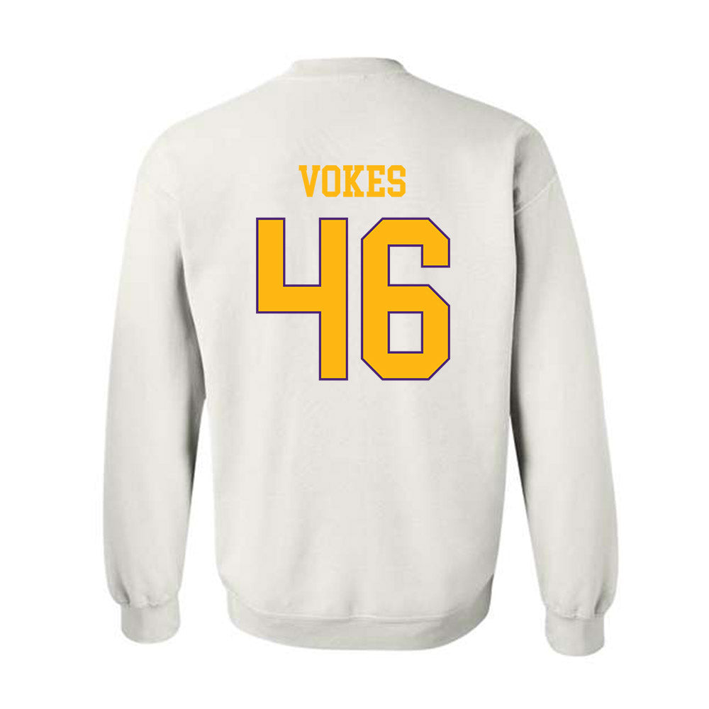 Northern Iowa - NCAA Football : Tiernan Vokes - Classic Shersey Crewneck Sweatshirt-1