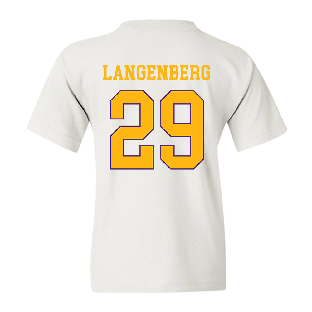 Northern Iowa - NCAA Football : Tucker Langenberg - Classic Shersey Youth T-Shirt-1