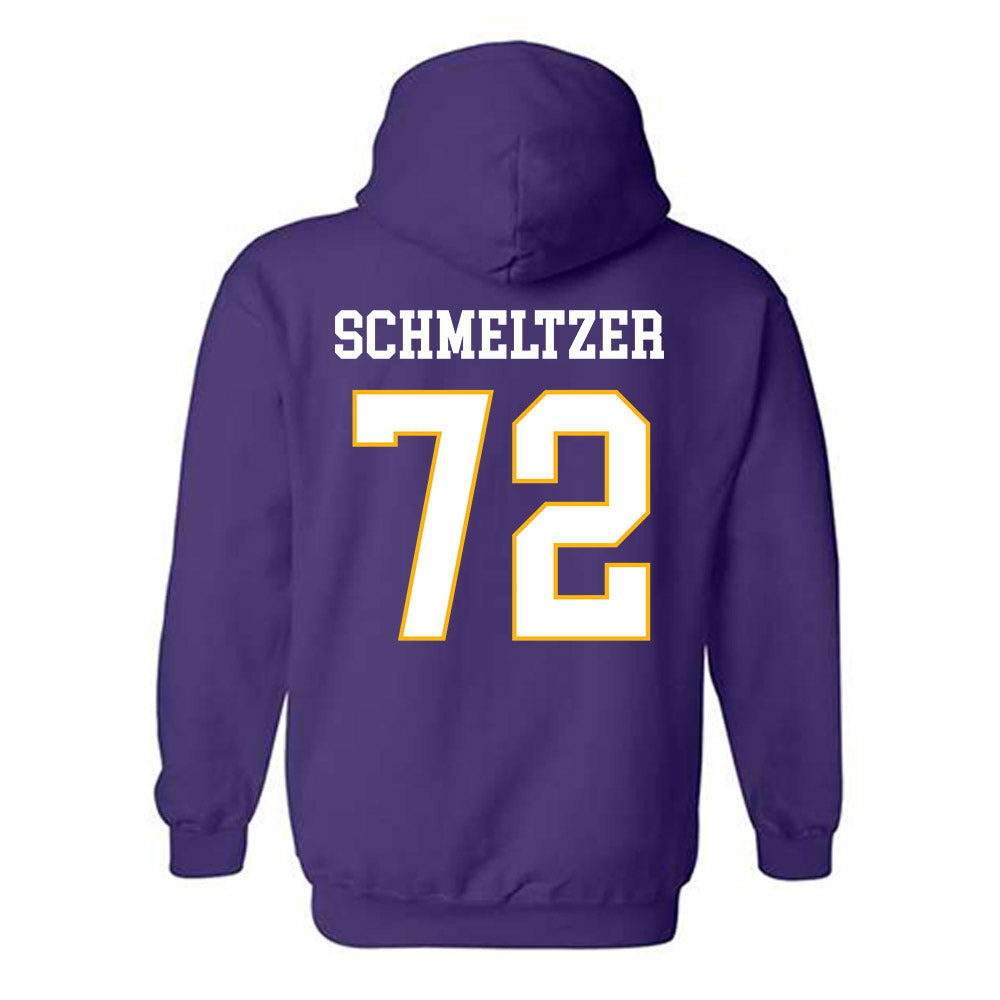 Northern Iowa - NCAA Football : Max Schmeltzer - Classic Shersey Hooded Sweatshirt-1