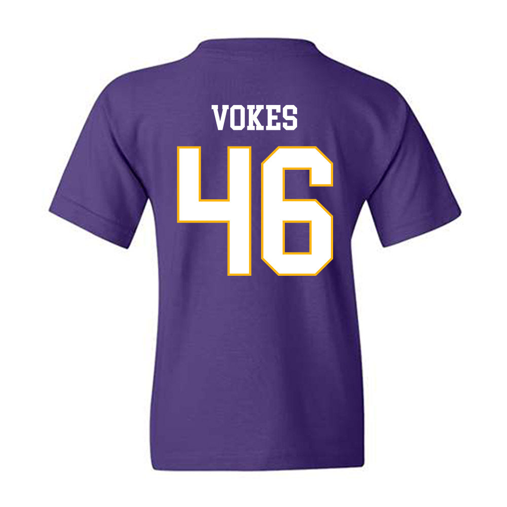 Northern Iowa - NCAA Football : Tiernan Vokes - Classic Shersey Youth T-Shirt-1