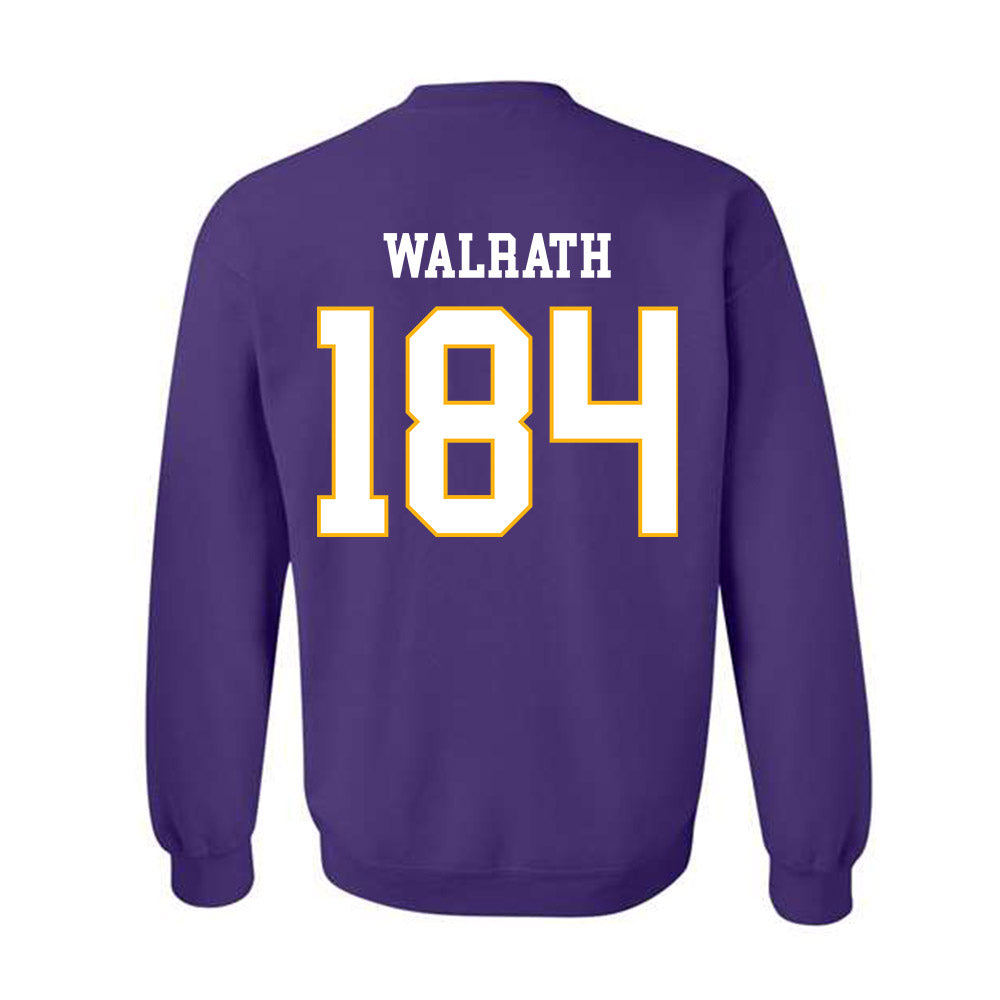 Northern Iowa - NCAA Wrestling : C.J. Walrath - Classic Shersey Crewneck Sweatshirt-1