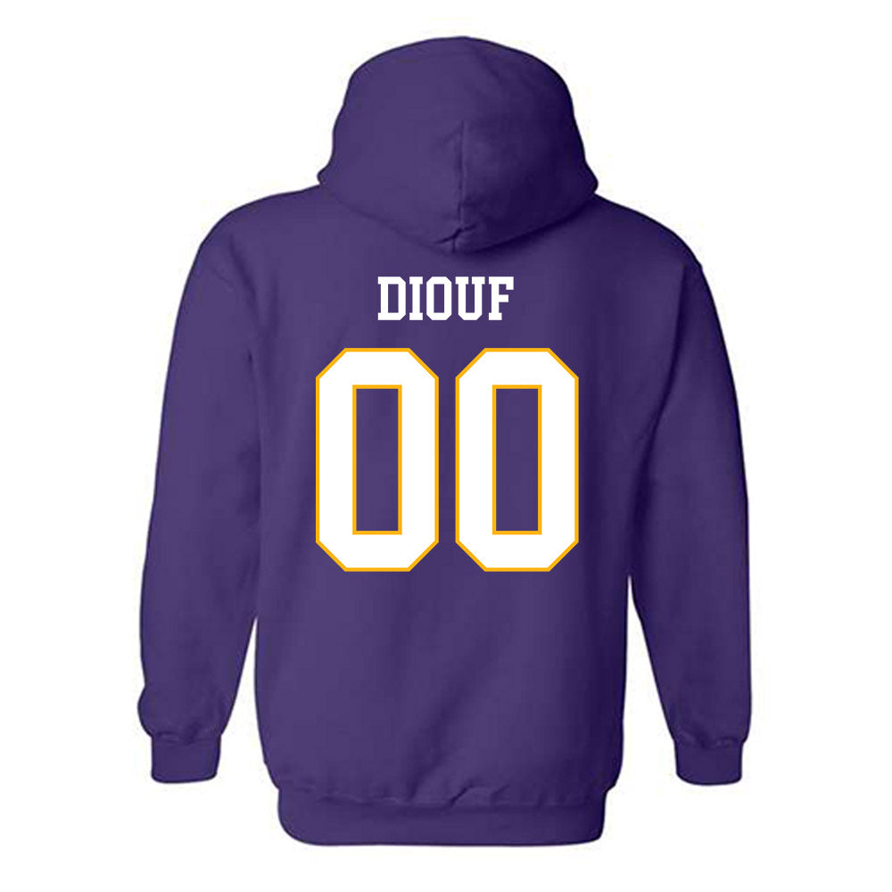 Northern Iowa - NCAA Men's Basketball : Ismael Diouf - Classic Shersey Hooded Sweatshirt-1